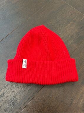 Darling bright red women’s beanie
